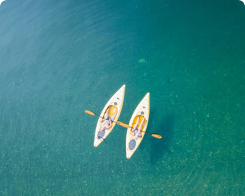 Sylvan beach kayaking